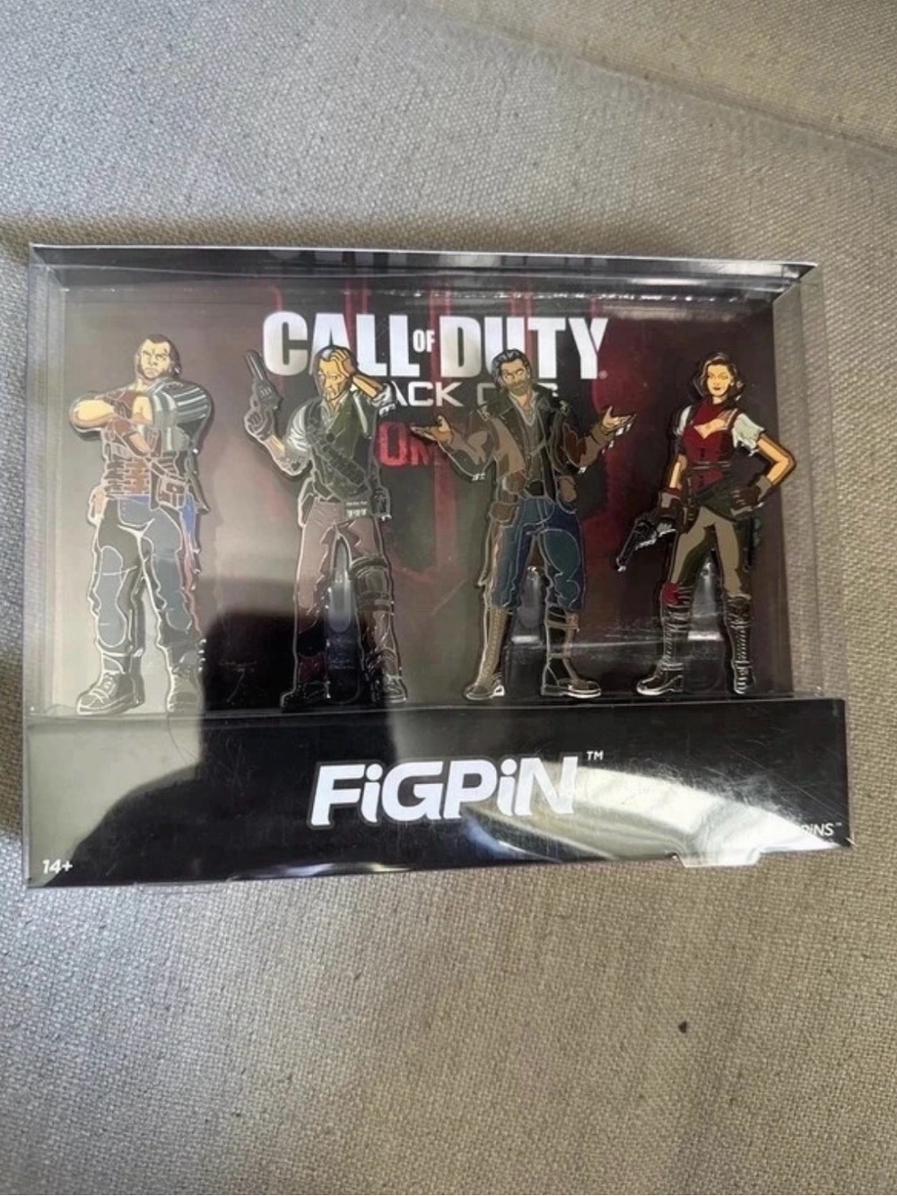 Call of Duty Black Ops Collectible Pin Set - Black